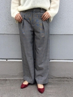 コスミカルウォームワイドパンツ/キャメル