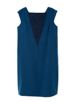 フロントレースサックワンピース/ブラック(010)