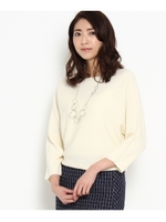 ラメドルマンニット/ホワイト(002)