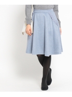 シャギーサーキュラースカート/ブラック(019)