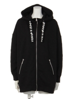 スターキルティングBIGパーカー/ブラック