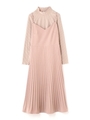 PLEATS LONG CAMI SET/ピンク(090)