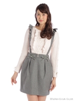 シェリルサス付コクーンスカート/クロ