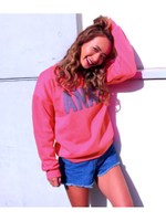 【ANAP】ANAPロゴ発泡プリント裏起毛プルオーバー/EMG