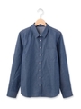 ◆ベーシックデニムシャツ/ブルー(092)