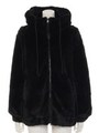 ボリュームネックファーブルゾン/ブラック