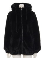 ボリュームネックファーブルゾン/ブラック