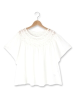 ◆ドビージョーゼットブラウス/ホワイト系(002)