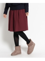 ベルト付きハーフスカーチョ/キャメル(041)