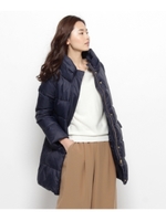 ナイロンロングダウンコート/キャメル(041)