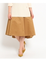 ハイカウントタフタスカート/ブルー系(094)