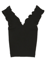 フリルノースリニットトップス/PPL