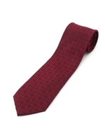 市松ジャカードネクタイ/ネイビー(293)