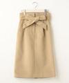 フェイクウールペンシルスカート