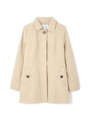 強撚ミドルステンコート/ベージュ(040)