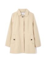 強撚ミドルステンコート/ベージュ(040)