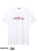 【MILKFED.×SHETA】TEE LOGO/ホワイト
