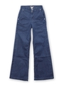 スリットフレアデニムパンツ/INDIGO