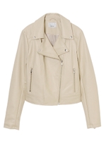 17SSライダースジャケット/BEIGE