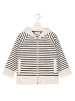 オリジナルボーダージップパーカー/NVY