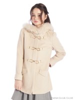 スウィートダッフルミドルコート/シロ