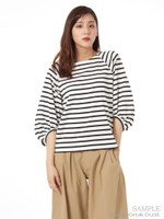 トルファンゴールド天竺カットソー/ホワイト