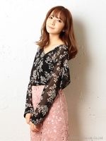 後ろリボンブラウス/ソノタ