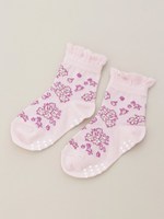 フラワーJQ SOCKS/ブルー