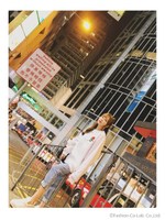 裏起毛バラ刺繍プルオーバーパーカー/ホワイト