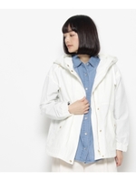 フーデッドブルゾン/ホワイト系(002)