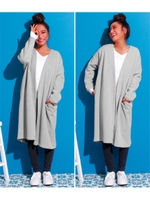 【anap mimpi】シンプルロングカーディガン/BL