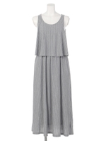 フェイクレイヤードフレアOP/ネイビー