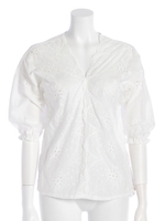 【chille anap】レースデザイントップス/WH