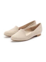 【ナチュ・らくシューズ】ふっくらインソールパンプス/ライトベージュ(051)