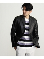 ホースレザーシングルジャケットCINQUANTAforTAKEO/ブラック(019)