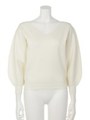 ボリュームSLVニットTOP/L/ORG