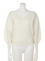 ボリュームSLVニットTOP/L/ORG