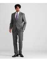 シャドーストライプスーツfabric by Dormeuil EXEL/ダークグレー(313)