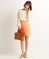 二重織り台形スカート