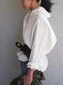 【WEB限定】◎JC C ドロップショルダーシャツ（無地）/OFF WHITE