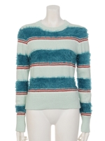 CURLY FEATHER BORDER TOPS/M/MINT