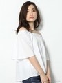 ソデフレアオフショルPO/ホワイト