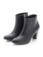 ポインテッドジップブーティ/ブラック