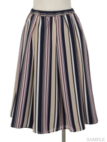 リバーシブルボリュームスカート/黒