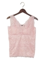 レースタンク/ピンク/A
