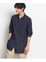 Violet Buffalo Wallows タイプライタービッグシャツ/サックス(090)