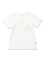 レインボーワンポイント kids Tシャツ/OWHT