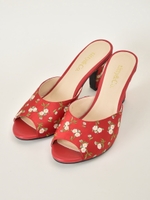 エンブロイダリーミュール/レッド