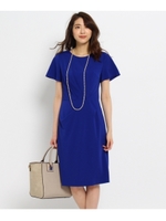 タックパターンワンピース/ブラック(019)