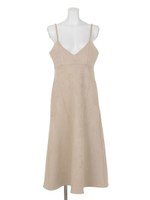 SUEDE LIKE ロングOP/L/BEG